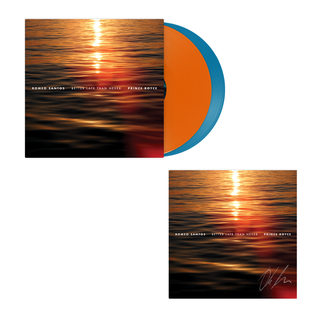 BETTER LATE THAN NEVER SIGNED 2LP VINYL